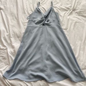 She + Sky baby blue dress